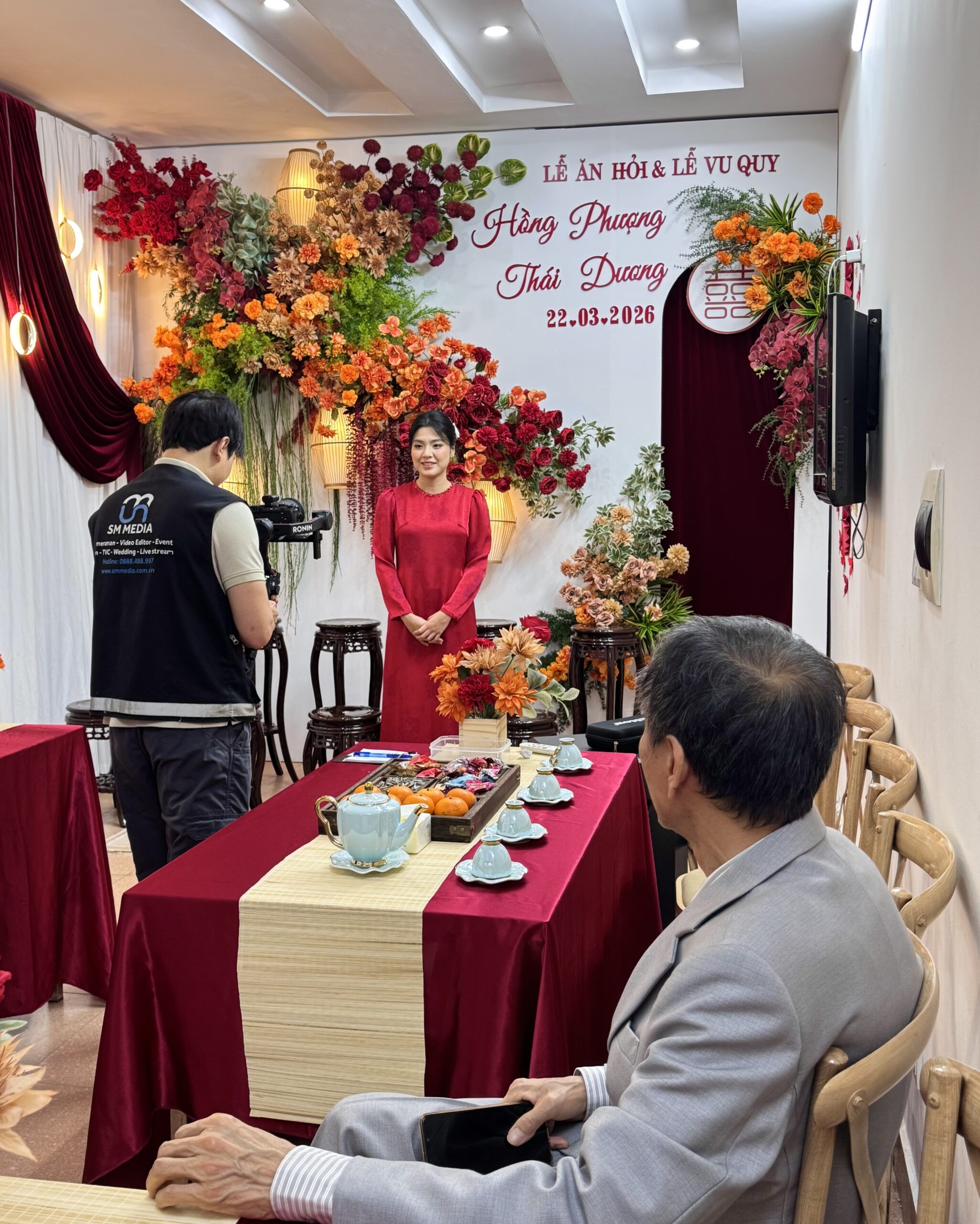 Hậu trường quay cưới